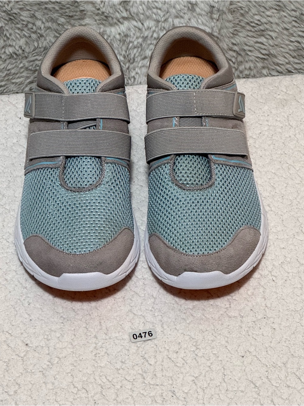 Vionic Brisk Ema Slip On Walking Sneakers Gray Aqua Women’s Sz 7.5 - Picture 10 of 10